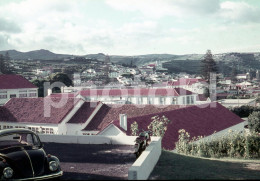 70s VW VOLKSWAGEN CAROCHA BEETLE KAFER HORTA AÇORES AZORES PORTUGAL ORIGINAL 35mm DIAPOSITIVE SLIDE NO PHOTO FOTO NB2577 - Diapositives