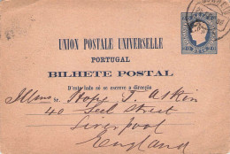 PORTUGAL - BILHETE POSTAL 20 REIS (1888) Mi P4 IIa / *1022 - Ganzsachen