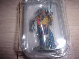 Soldat De Plomb " Sitting Bull " - Indien - Sioux - Conquête De L' Ouest - Western - Figurine - Collection - Tin Soldiers