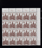 RFA 1 Bloc De  20  Timbres ** Block Deutsche Bundespost Berlin   Bord De Feuille Weissenburg /Bayern 80 Pf - Ungebraucht