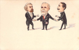 Fantaisies - Caricatures Politique - Hommes  - Carte Postale Ancienne - Mannen