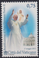 2011 Vatikan,** Mi:VA 1699,Yt:VA 1552, Seligsprechung Von Papst Johannes Paul II. - Unused Stamps