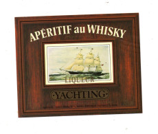 Juil23 93195   étiquette Apéritif  Au Whisky  Slaur Distributeur Le Havre - Whisky