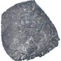 Monnaie, France, Charles VI, Florette, 1380-1422, TB+, Billon, Duplessy:387 - 1380-1422 Carlo VI Il Beneamato