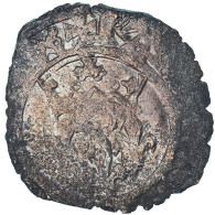 Monnaie, France, Charles VI, Florette, 1380-1422, TB+, Billon, Duplessy:387 - 1380-1422 Karel VI De Waanzinnige