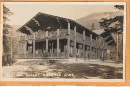 Emerald Lake Field Alberta Old Real Photo Postcard - Altri & Non Classificati