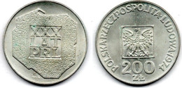 MA 23921 / Pologne - Poland - Polen 200 Zlotych 1974 SUP - Polonia