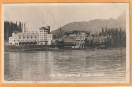 Lake Louise Alberta Canada Old Real Photo Postcard - Lac Louise