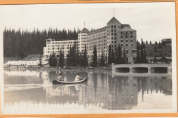 Lake Louise Alberta Canada Old Real Photo Postcard - Lake Louise