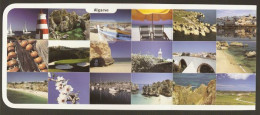 Portugal 2004 Entier Postal Algarve Multivue Golf Phare Pont Plage Postal Stationery Algarve Golf Lighthoue Beach Bridge - Golf