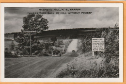 Magnetic Hill New Brunswick Canada Old Real Photo Postcard - Andere & Zonder Classificatie