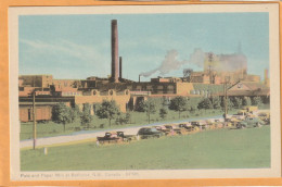 Bathurst New Brunswick Canada Old Postcard - Altri & Non Classificati