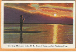 Mechanic Lake New Brunswick Canada Old Postcard - Altri & Non Classificati