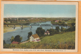 Woodstock New Brunswick Canada Old Postcard - Other & Unclassified