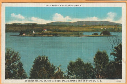 St. Stephen New Brunswick Canada Old Postcard - Otros & Sin Clasificación