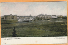 Sackville New Brunswick Canada Old Postcard - Otros & Sin Clasificación