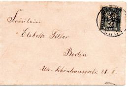 68250 - Deutsches Reich / Privatpost / Berlin - 1900 - 3Pfg EF A OrtsBf PACKETFAHRT - Private & Local Mails