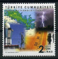 Türkiye 2019 Mi 4485 MNH World Meteorology Day, Thermometer [Pair] - Climat & Météorologie