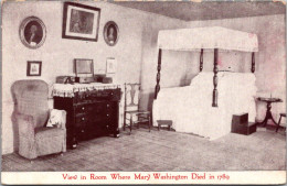 View In Room Where Mary Washington Died In 1789 - Presidents