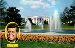 Presient John F Kennedy And The White House 1962 - Présidents