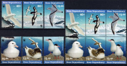 Ross 1997 New Zealand MiNr. 44 - 53  Neuseeland Ross-Gebiet WWF BIRDS 12v MNH** 53,00 € - Unused Stamps