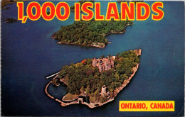 Canada Ontario Thousand Islands Aerial View Of Heart Island 1986 - Thousand Islands