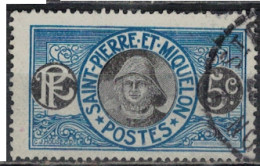 SAINT PIERRE ET MIQUELON          N°  YVERT  107  OBLITERE    ( OB 11/ 39 ) - Used Stamps