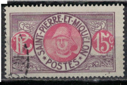 SAINT PIERRE ET MIQUELON          N°  YVERT  82 A    OBLITERE    ( OB 11/ 39 ) - Used Stamps