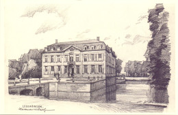 PK - Kasteel Leeuwergem - Illustr Herman Verbaere - Zottegem