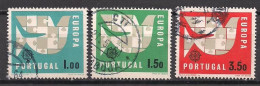 Portugal  (1963)  Mi.Nr.  948 - 950  Gest./ Used  (8hb08)  EUROPA - Oblitérés