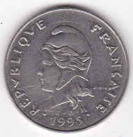 Polynésie Française. 50 Francs 1995 , En Nickel - Französisch-Polynesien