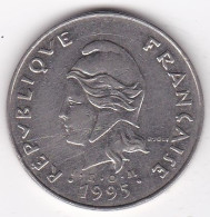 Polynésie Française. 50 Francs 1995 , En Nickel - Polinesia Francese