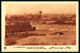 A63 MAROC CPA  MARRAKECH - PANORAMA PRIS DE BAB KHEMIS - Collections & Lots