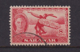 SARAWAK  - 1950 8c  Used As Scan - Sarawak (...-1963)