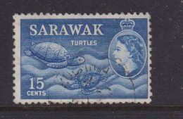 SARAWAK - 1955 Elizabeth II 15c Used As Scan - Sarawak (...-1963)