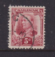 SARAWAK - 1932  Charles Vyner  Brooke  5c Used As Scan - Sarawak (...-1963)