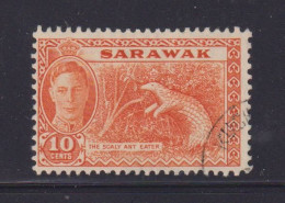 SARAWAK - 1950  George VI  10c  Used As Scan - Sarawak (...-1963)