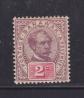 SARAWAK - 1888  Charles Brooke  2c Hinged Mint - No Gum - Sarawak (...-1963)