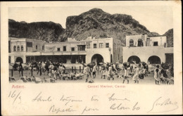 CPA Aden Jemen, Camel Market, Camp - Yémen