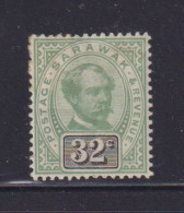 SARAWAK - 1888  Charles Brooke 32c  Hinged Mint - Sarawak (...-1963)