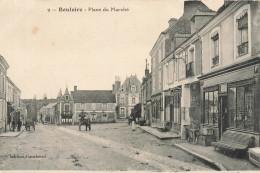 Bouloire * La Place Du Marché * Commerces Magasins - Bouloire