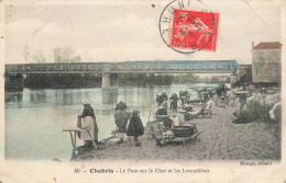 Chabris * Le Pont Sur Le Cher Et Les Lavandières * Lavoir Laveuses - Other & Unclassified