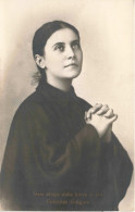 RELIGION - Christianisme - Vera Effigie Della Serva Di De - Gemma Galgani - Carte Postale Ancienne - Churches & Convents