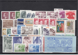 Sweden 1976 - Full Year MNH ** - Años Completos