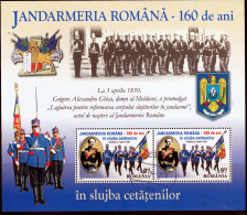 2010 - Gendarmerie Roumaine Mi No  Block 465 - Usado