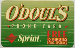 USA Sprint 15 Minute Long Distance Prepaid - O'Doul's " - Sprint