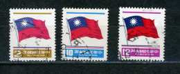 FORMOSE - DRAPEAU - N° Yt 1356+1364+1365 Obli. - Used Stamps