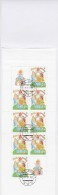 Feuillet 2002 De 8 Timbres + 2 Coupons Saint-Nicolas Hotte YT 311 Oblitéré / Sheetlet Michel H-Blatt 17 (335) - Oblitérés