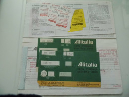 Biglietto Alitalia "NAPOLI - PARIGI" 1988 - Europa