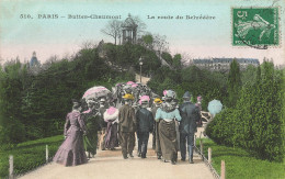 Paris * 19ème * Les Buttes Chaumont * La Route Du Belvédère - Distretto: 19